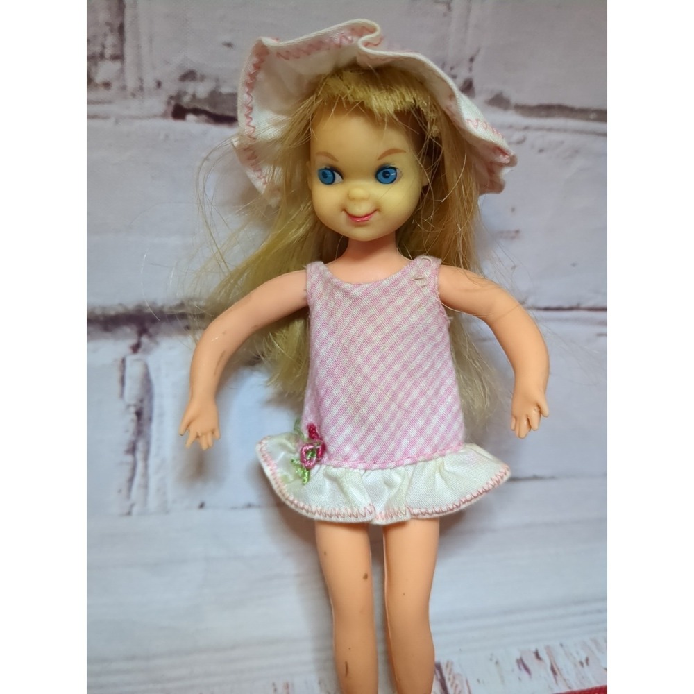 Vintage Mattel #3550 Tutti Doll – Original Romper, Hat, & Shoes - Picture 3 of 9
